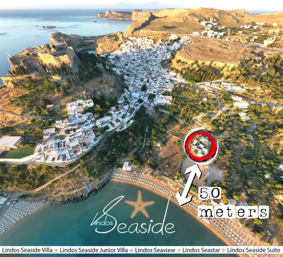 Lindos Seaside Junior Apartment Esterno foto